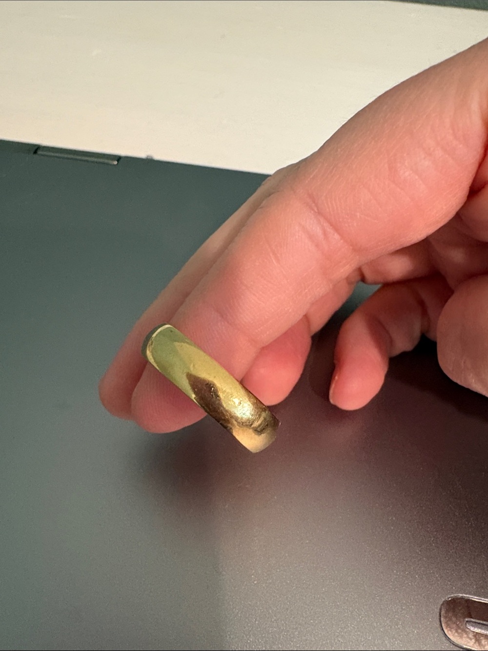 14k Gold Men’s Wedding Band